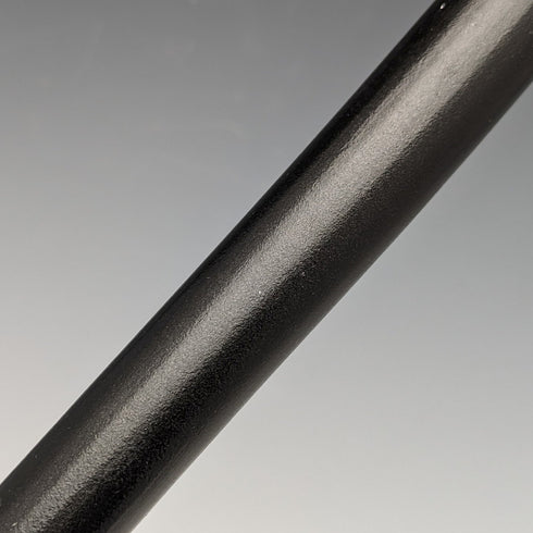 1922年 英国アンティーク 紳士用ステッキ 黒軸 純銀 丸ハンドル 92cm